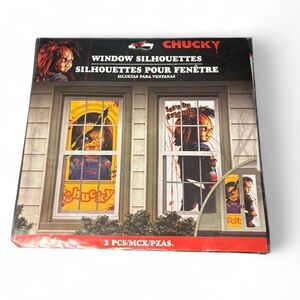 Chucky Halloween Decorations Haunted House Scenery Setter Silhouette New